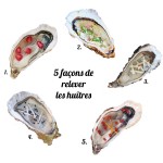 5 façons de relever les huîtres