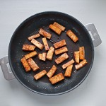 Tofu mariné à la sauce soja et au gingembre grillé