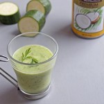 velouté glacé à la courgette - soupe froide à la courgette