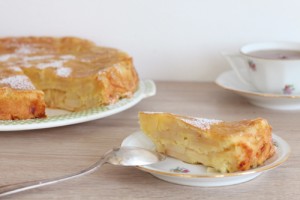 charlotka - gâteau fondant aux pommes