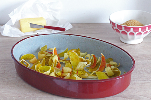 Chips D Epluchures De Pommes Au Beurre Sale