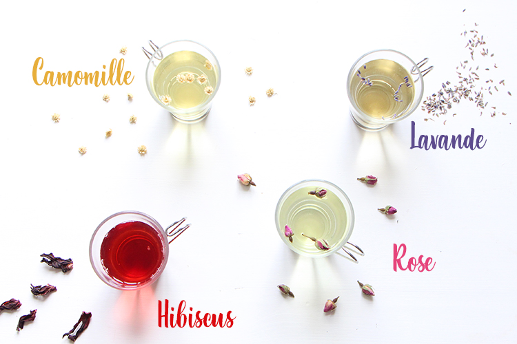 Des fleurs en infusions - Au four & au moulin