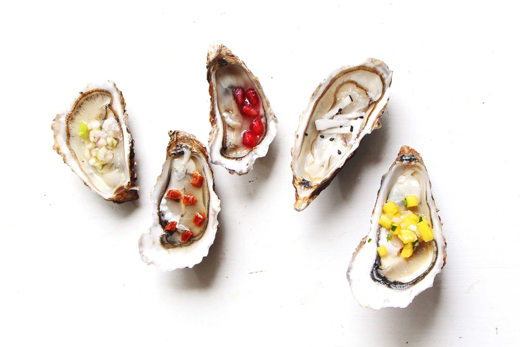 Quatre idées de garniture pour des huîtres fraîches - Le Coup de Grâce