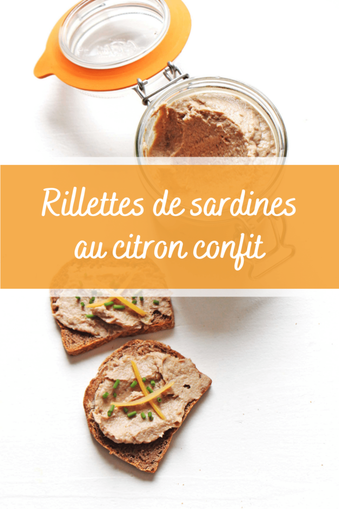 Rillettes de sardine dans un bocal ou sur du pain